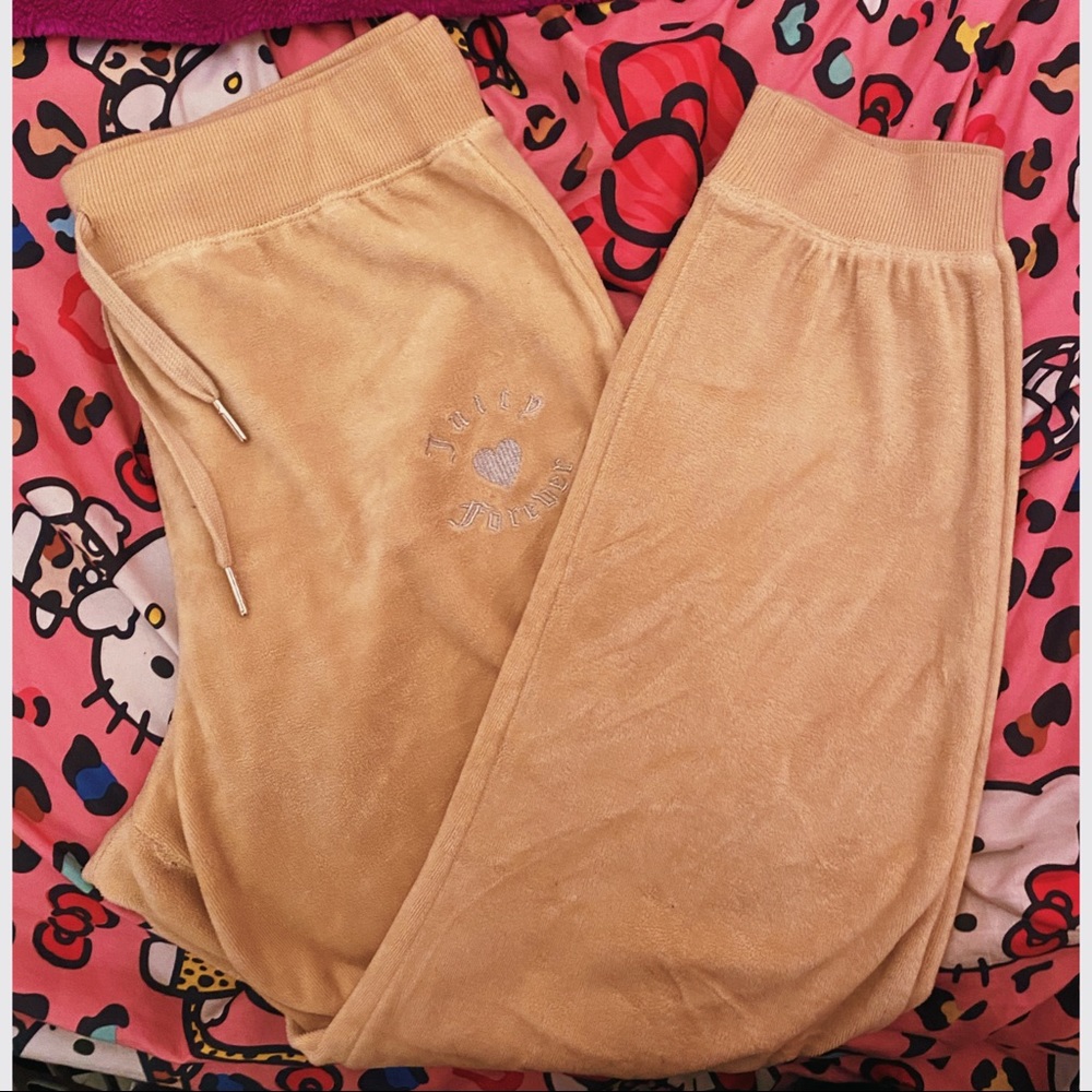 Juicy Couture x Forever 21 velour joggers